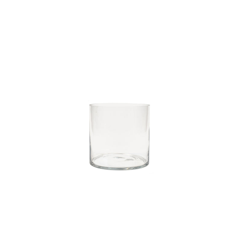 Round Glass Vase - Alpine Event Co.