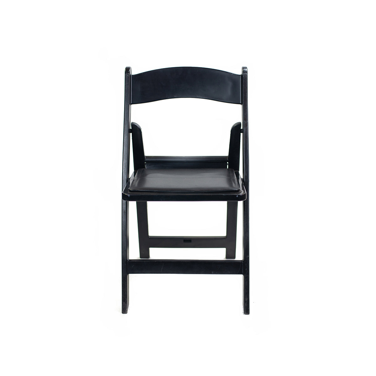 Black Resin Folding Chair Alpine Event Co.