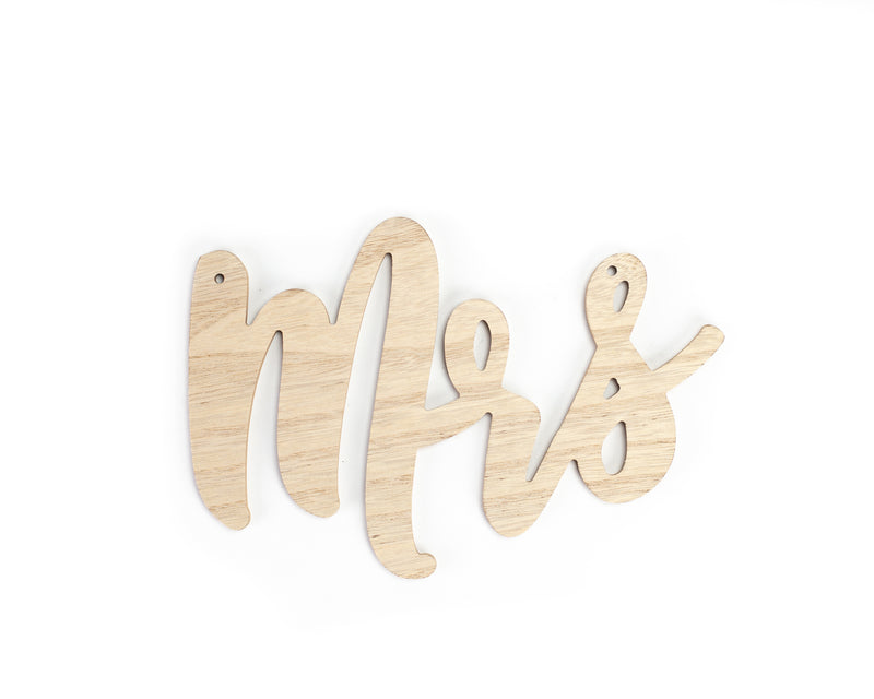 Mr. and Mrs. Signs - Alpine Event Co.