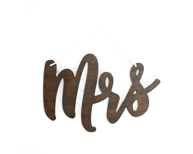 Mr. and Mrs. Signs - Alpine Event Co.