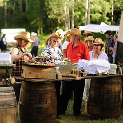 Whiskey Barrel Bar - Alpine Event Co.
