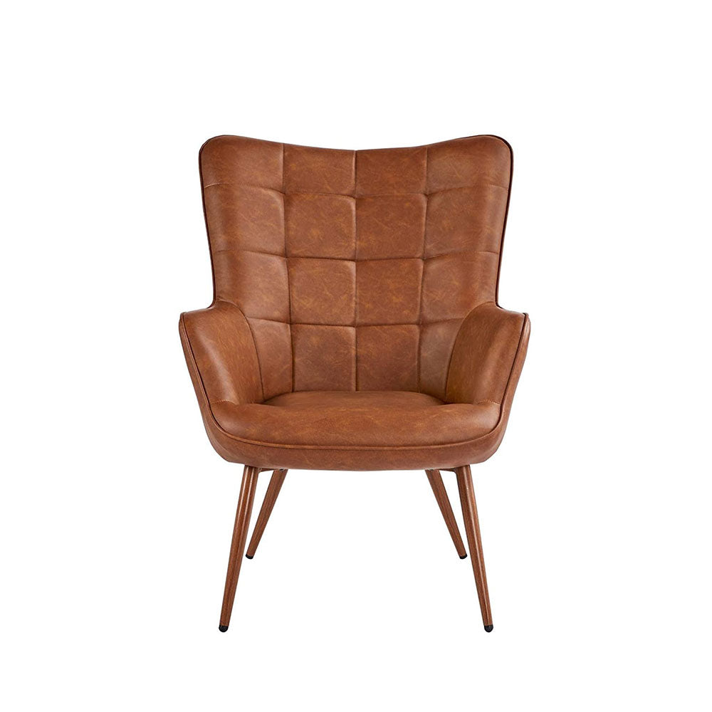 Camel Leather Chair