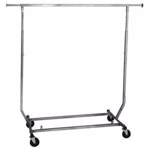 Metal Rolling Coat Rack - Alpine Event Co.
