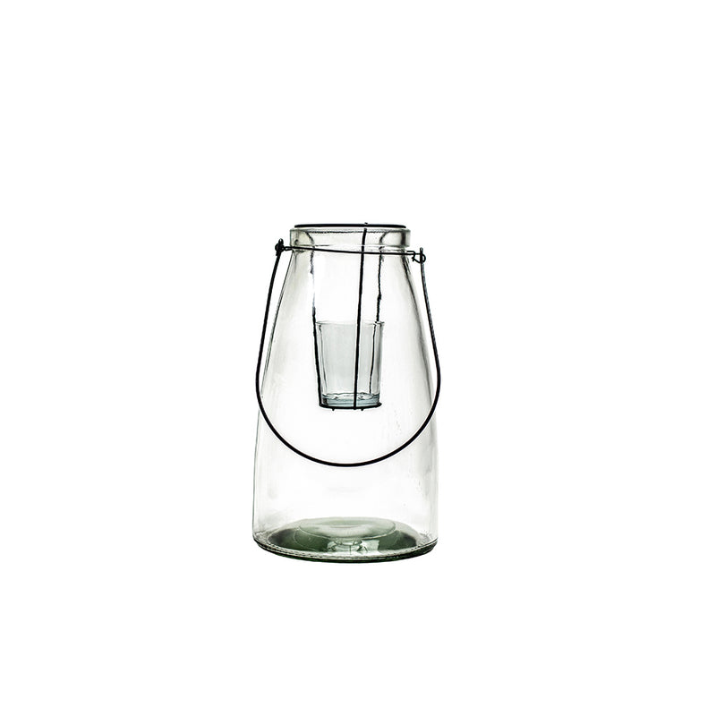 Clear Glass Votive Lantern - Alpine Event Co.