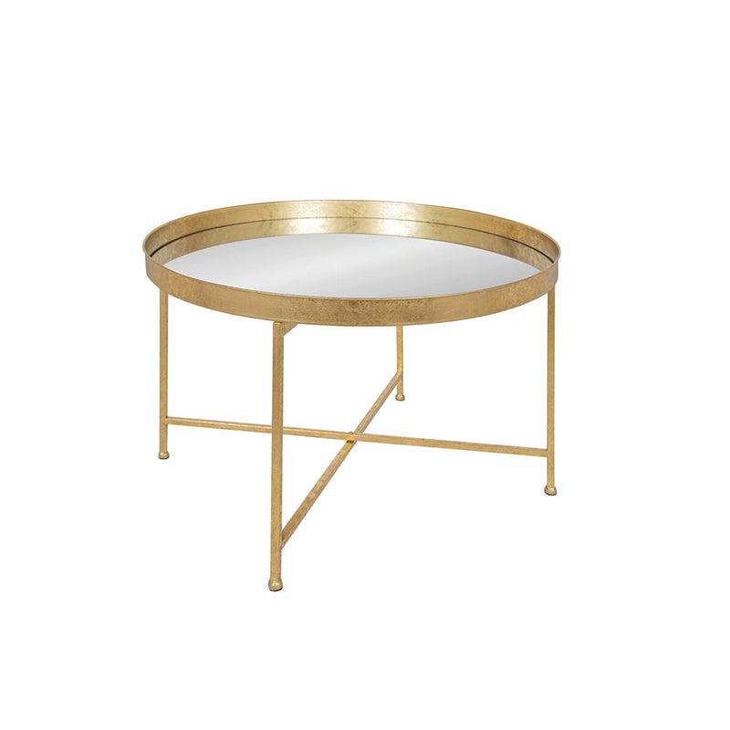 Gold Hammered Coffee Table