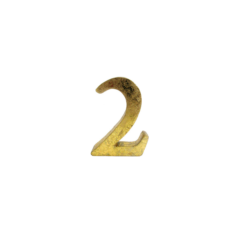 Gold Table Numbers - Alpine Event Co.