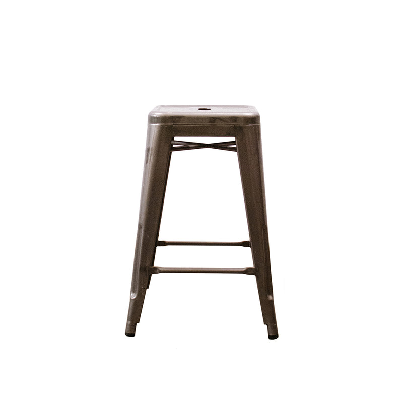 Metal Cafe Counter Stool - Alpine Event Co.