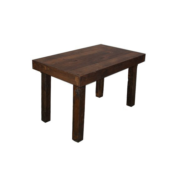Natural Wood End Table