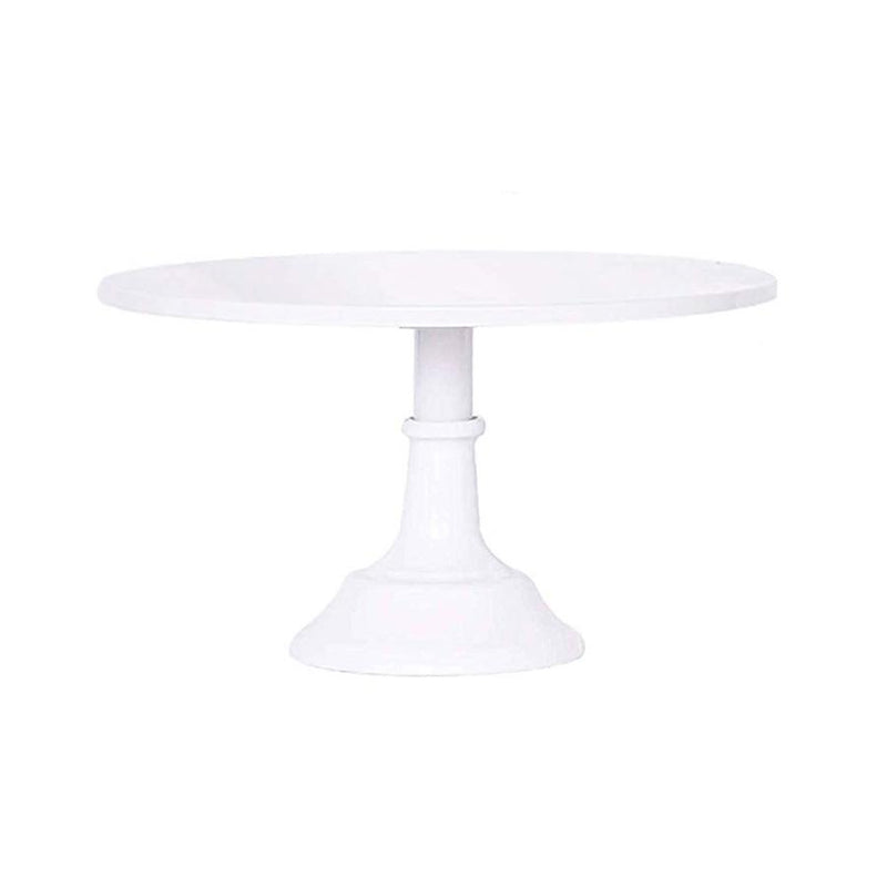 White Metal Cake Stand - Tall - Alpine Event Co.